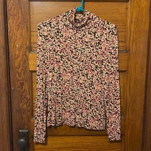Long Sleeve Floral Shirt